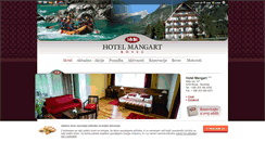 Desktop Screenshot of hotel-mangart.com